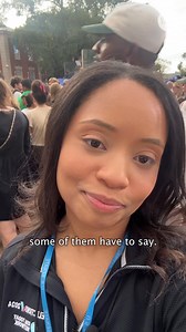 Vice President Kamala Harris delivered her concession speech to a packed crowd of supporters at Howard University the evening after the race was called for Donald Trump. Here's what some of her supporters had to say about the moment, and this year's election as a whole. | USA TODAY Video