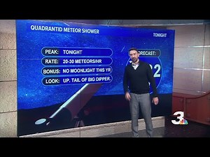 Quadrantid Meteor Shower peaks Thursday night