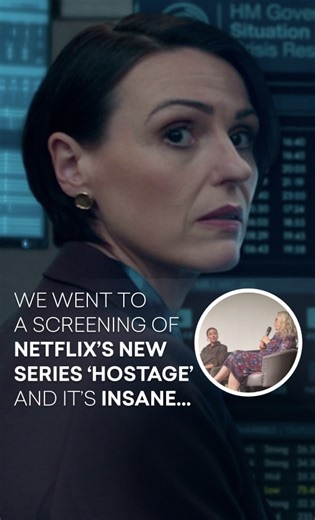 We were invited to an exclusive screening of Netflix's upcoming thriller series 'Hostage' and the show is insane... 'Hostage' releases on Netflix August 21 🍿 | The Hook