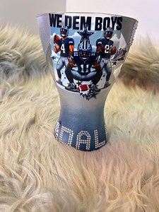Dallas Cowboys Cup Vase - Etsy Canada