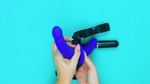 Watch Lovehoney Double Duty Vibrating Double Ended Strap On Dildo - Hypoallergenic Silicone 79403 on Amazon Live