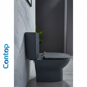 [Hot Item] Australia Standard Watermark Popular Style Sanitary Ware Floor Mounted Bathroom Ceramic Closestool Dual Flush Siphonic Two Piece Toilet