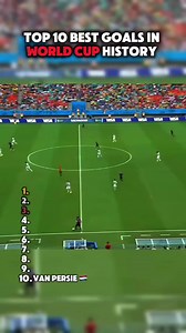 Top 10 FIFA World Cup Goals: Greatest Moments in Football