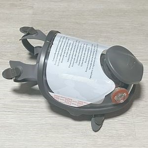 [Hot Item] 6800 Respirador de máscara completa de lente grande Respirador de cara completa reutilizable