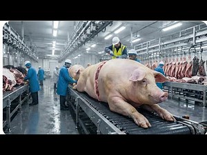 What Really Happens to a Pig Inside a Pork Factory 🐖➡️🥩