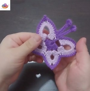 4.9K views · 159 reactions | fantastic! Wonderful crochet butterfly pattern with its colorful pattern | Knitting And Crochet | Facebook
