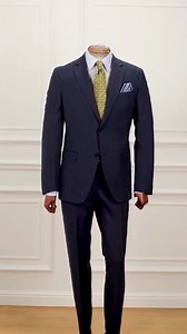 Command attention with the distinguished charm of a navy suit #navystyle Registration ID: 217-210-783 | Guy Laroche Paris Egypt