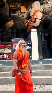 7feet tall muscular baba in Mahakumbh | Tarun Gill