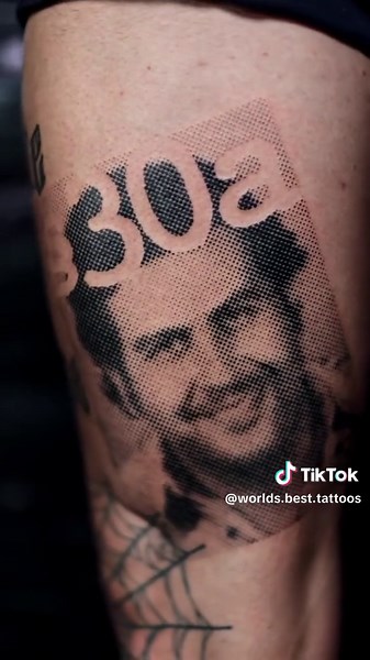 Dotwork Lion Portrait Tattoo Process | Tattoo Artist Anton Tonik