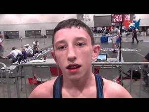 Western Junior Regional Greco-Roman champion Matt Schmitt of Missouri