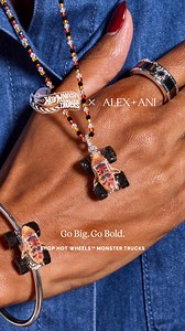 345 reactions · 131 shares | Meet the Hot Wheels™ Monster Trucks Collection  Mini trucks that move, spin, and crush - packed with bold color and big attitude. Shop the limited drop now! | ALEX AND ANI | Facebook