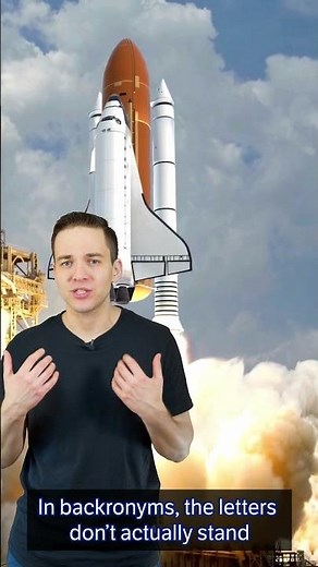 Word of the Day: backronym