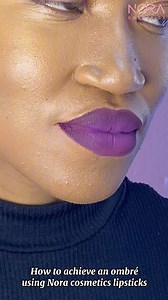 3.5K views · 37 reactions | Ombré lipstick tutorial  using Nora...