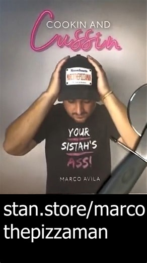 9.1K views · 67 reactions | Get this hilarious cookbook for the easily offended! 郎 Cookin and Cussin MarcoThePizzaMan - comfort food with a twist! #cookbook #comfortfood #Spotify #cookingathome #reelsvideos #reelschallenge | 2 Be Better Podcast | Facebook