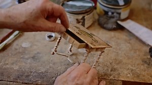 44K views · 1.4K reactions | Stunning fine art dollhouse miniature antique table (replica c1674) made of hardwoods with intricate marquetry. From the Victoria and Albert Museum: "Tucked away in a garden shed, retired furniture-maker turned miniaturist Terry Facey spends his days making something wonderfully small." Link to the full "How it was Made" Documentary in the comments. What a treat! | D. Thomas Miniatures | Facebook