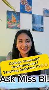 128 reactions · 33 shares | Do you need that DEGREE to be a TEACHING assistant? True ba? #missbintheuae #MissBi #OFW #teacherlife #teaching #teachingintheUAE | Miss Bi in the UAE | Facebook