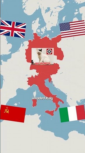 When Germany Invaded Italy — How the World Reacted (1943) #history