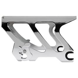 Chrome Solo Tour Pack Mount for Harley® Softail Deluxe / Heritage '18-'25