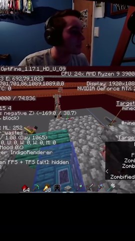 This sucks but im also impressed with that pigman #minecraft #mcyt #m...
