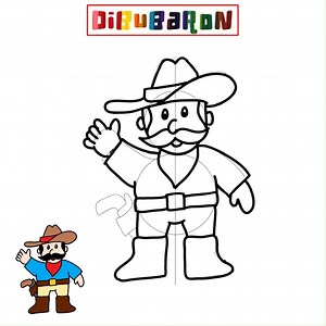 1.3K views · 21 reactions | Cómo dibujar un vaquero | Dibujos fáciles | DibuBaron | Facebook