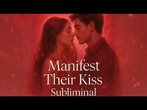“Manifest Their Hot Kiss Instantly 💋 desired Kiss Subliminal”