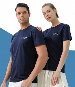 [Hot Item] 100% Cotton Knit Fabric Custom Embroidery Logo Printed T Shirt