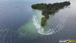 Alina Belle’s Deserted Island Fuck