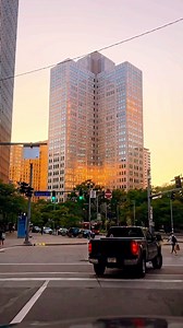 Downtown Pittsburgh, Pennsylvania,USA #sunset #usacity | Travelusa withme