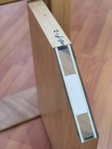 [Hot Item] Fire Rated Solid Interior Flush Safety Hotel Entry Timber Wooden Door with UL10c Certificate