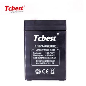 [Hot Item] 6V 4ah Lead Acid Sealed Rechargeable Battery