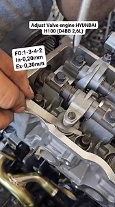 Adjust Valve engine HYUNDAI H100 2,6L #reels #engineering #HYUNDAIH100 #videofyp #adjustvalve #mekanik #otomotif #jhoncena #jangkauanluas #semuaorang | Jhon Cena