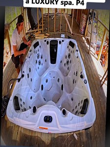 Turned a Used Hot Tub into a Luxury Spa in One Weekend
