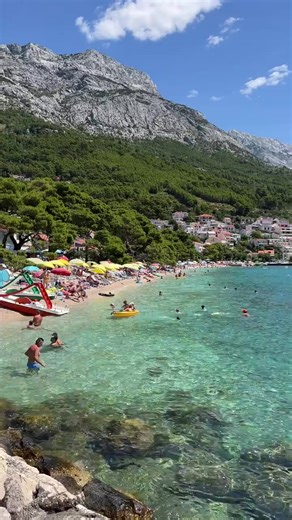 Soline - Brela 💙🌞😍 Video: Makarska Riviera Beaches | MojSmjestaj.hr