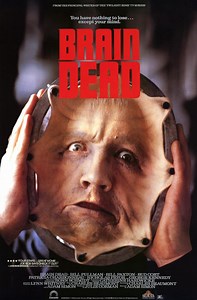 BRAIN DEAD Released January 19, 1990 In a battle of man versus machine, Martin, a top neurosurgeon who's studying brain malfunctions that cause mental illness, delves deep into his own mind to save himself from a megalomaniacal corporation. The film stars: Bill Pullman, Bil Paxton, and Bud Cort. #braindead #braindeadmovie #braindead1990 | Monster Kid Studios