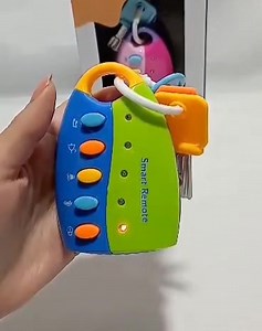 1.8K views · 24 reactions | Jouet clé de voiture musical pour bébé, télécommande intelligente avec lumière et musique, jouet éducatif pour enfant, garçon et fille  #jouet #bebe #clévoiture #telecommande #jouetsenfants #محلالعاب #goodz_toys #enfant | Goodz Toys | Facebook