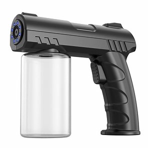 [Hot Item] Home Beauty Nano Spray Atomizer Barber After Shave Cordless Gun Automatic Sprayer Gun with Blue Light