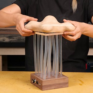 492K views · 308 reactions | Thunderstorm Lamp Using Glue Sticks! | Hungry Panda | Facebook