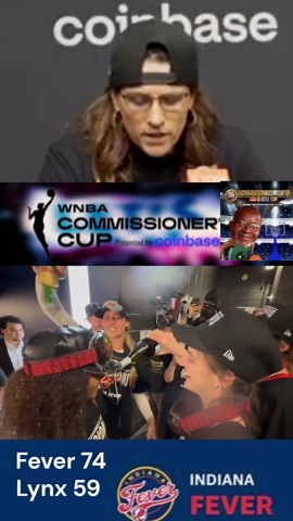 Indiana Fever's Stephanie White & Natasha Howard postgame after Commissioner's Cup win!