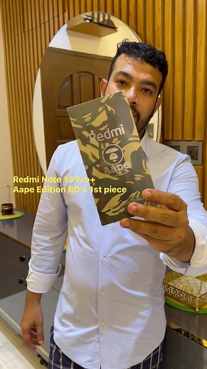 163K views · 669 reactions | Xiaomi Redmi Note 13 Pro+ 5G ! 1st Unit of Bangladesh  | Md. Anisur Rahman Sohel | Facebook