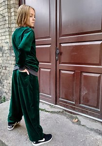 Velour Sweatpants: Unisex Baggy Cotton Trousers, Drop Crotch - Etsy