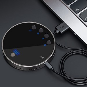 [Hot Item] Wireless Bluetooth Portable Mic Microphone System Omni Directional 3.5mm Type C / USB Microphone with Noise Cancellation