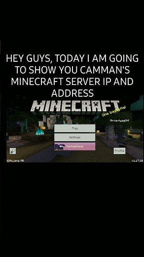 😨I FOUND CAMMAN'S MINECRAFT SERVER IP AND PORT!!!😨