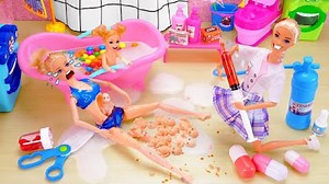 14K views · 106 reactions | Satisfying with Barbie Pregnant Women Doctor Toys, Unboxing Ambulance | Kids Toy TV | Facebook