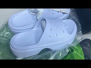 crocs stomp slide (unboxing)