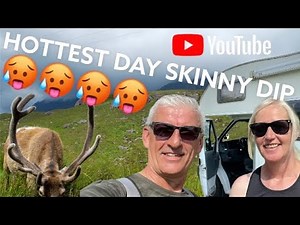Day Hiking in the Mountains and Going skinny dipping - The Hottest Day of Our Trip