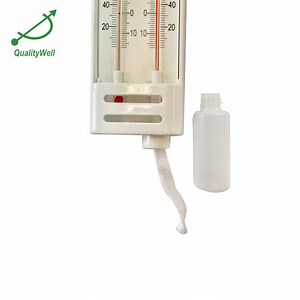 [Hot Item] Wholesale Two Identical Dual-Scale Wet and Dry Bulb Wall Thermometer Sling Psychrometer Accuracy  ± 1c/2f