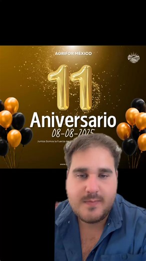 9K views · 305 reactions |  ¡Estamos de fiesta! Este agosto celebramos 11 años de hacer historia juntos en el campo .Por eso, durante todo el mes, toda la Academia Agrifor está al 50% de descuento. Aprende, crece y potencia tu producción con nuestros cursos agrícolas. Usa el código: ANIVERSARIOAGRIFOR al comprar. Válido solo en agosto.¡Gracias por ser parte de esta familia que impulsa el campo de México y del mundo!  | Agrifor México | Facebook
