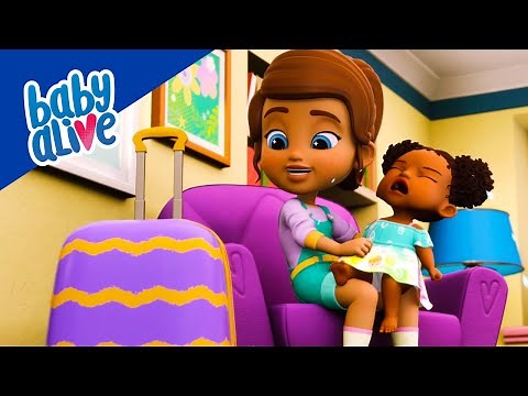 Charlie Et Lemon Vont À La Plage. Faisons La Valise ☀️Dessin Animé Pour Bébé 🌈 Baby Alive Français 💕