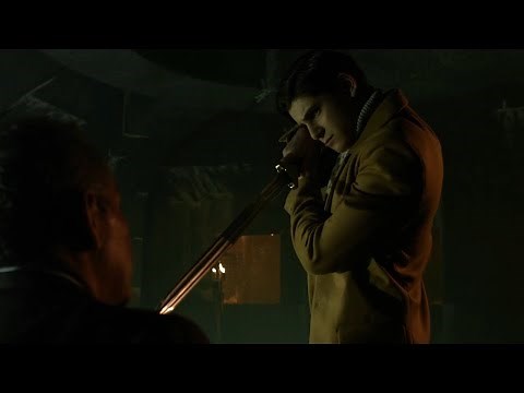 Bruce Wayne Stabs Alfred - Bruce Murders Alfred (Gotham TV Series)