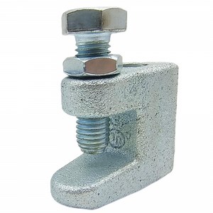 [Hot Item] Galvanized Steel Beam Clamp with Smooth Surface for Section Top Beam Connection